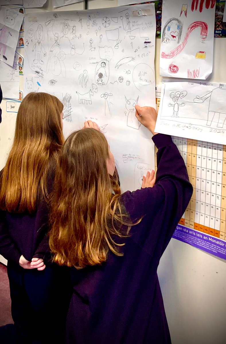 GalwayCartoons's tweet photo. We played some drawing games with some great kids this morning at Castlegar NS. https://t.co/deKAQSsdbf