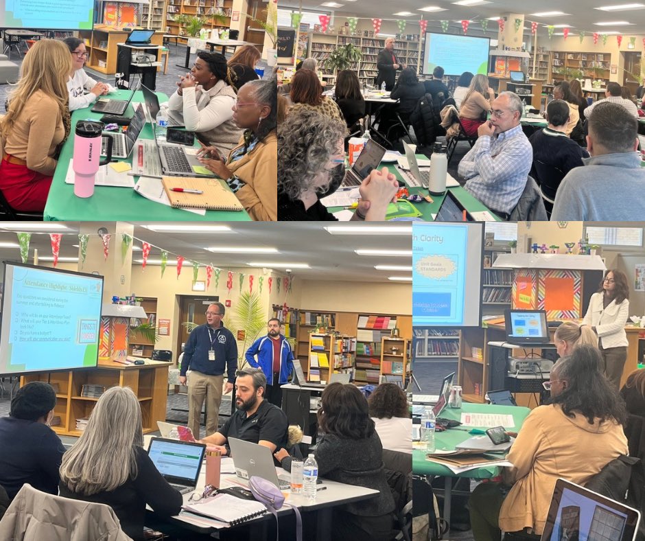 Network8CPS's tweet image. We are incredibly proud of our brilliant Principals and APs who showcased their innovative work and shared best practices on systems and structures, grade books, attendance, parent portals, and success criteria! Thank you to all for your leadership @Network8Chief @CpsLeaders