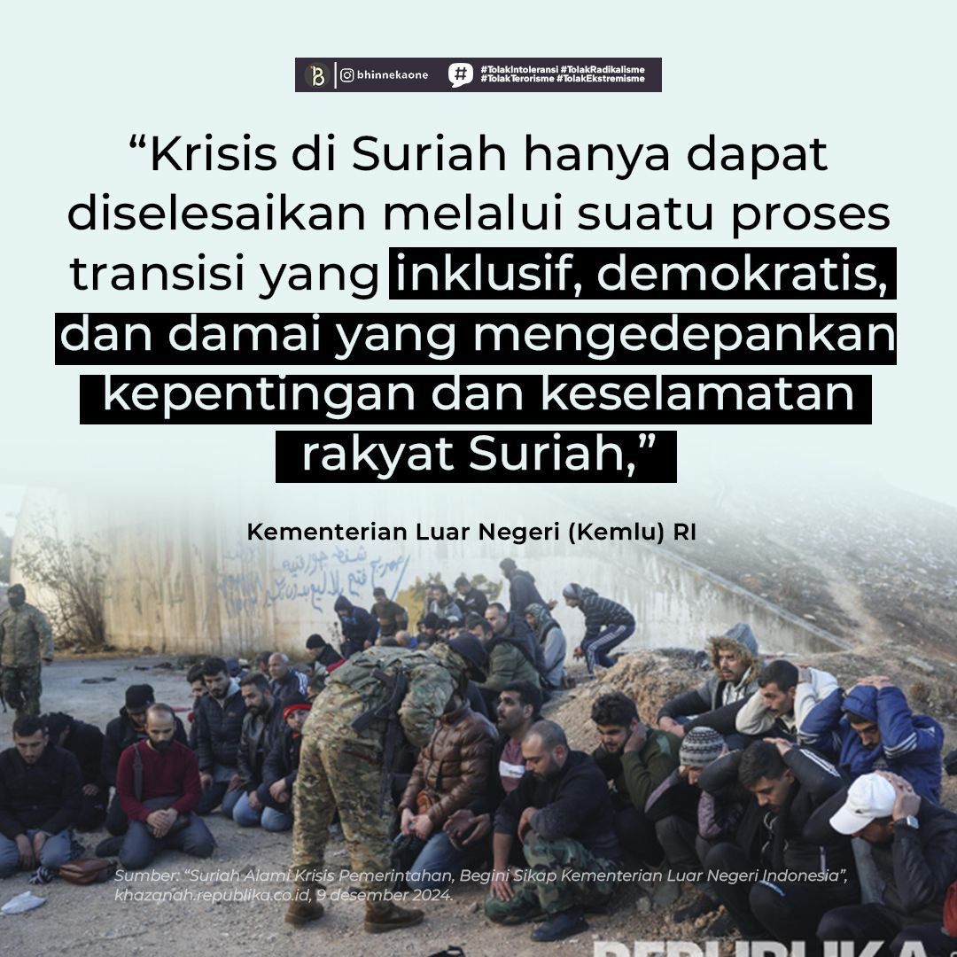 malukutoleransi's tweet image. #suriah #damaskus #kemlu #kbri