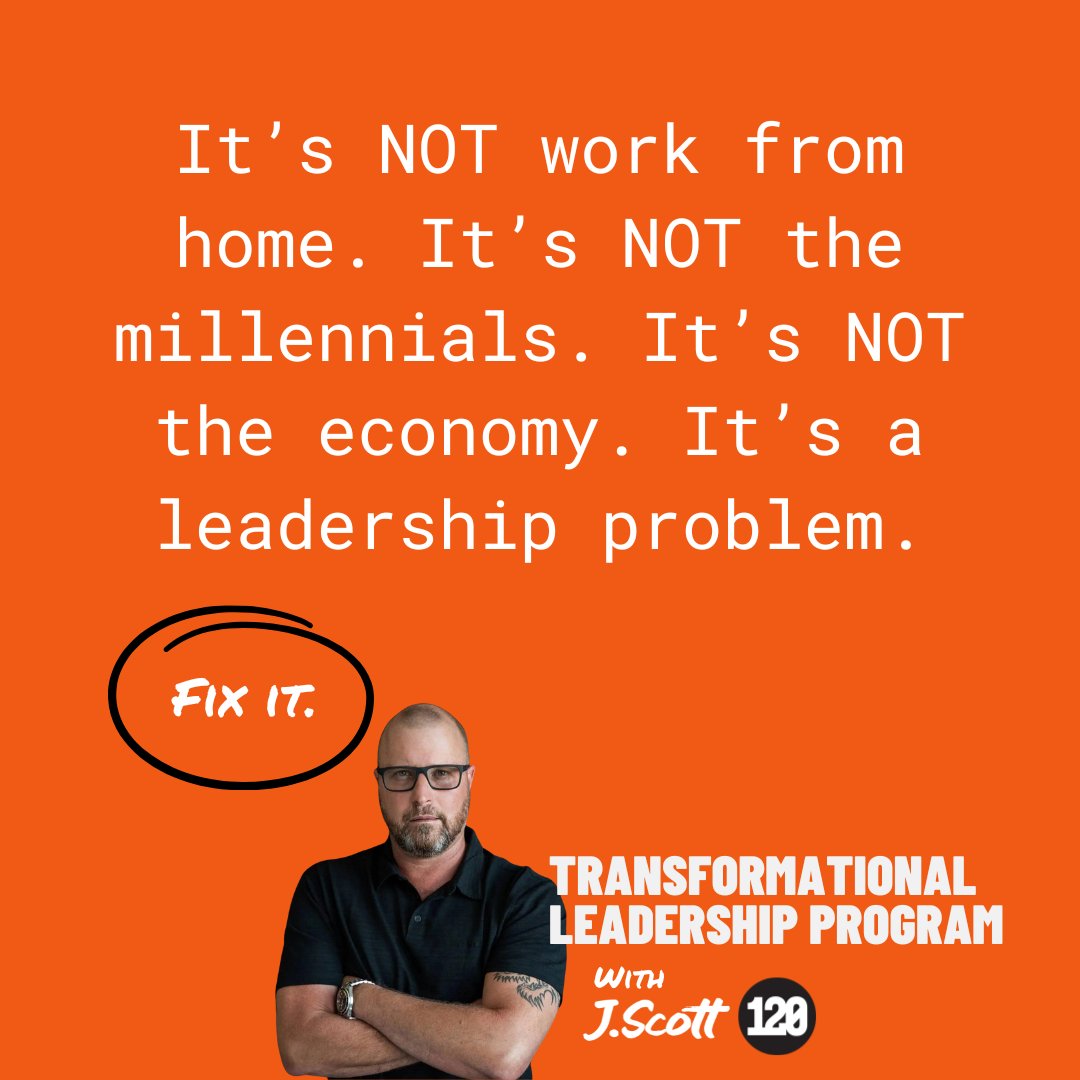 120VC_PM's tweet photo. No more excuses. If your team isn’t delivering, stop blaming the environment and start looking at how they’re led. For almost 25 years, 120VC has been using a disciplined, repeatable approach that turns potential into performance. https://t.co/irrIJck2IE https://t.co/kwGSmWzdJc