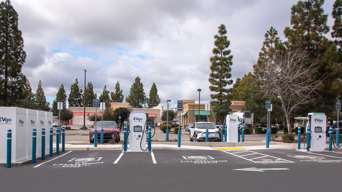 EVgo Fast Charging Network (@evgonetwork) on Twitter photo EVgo has closed its loan facility from the <a href="/ENERGY/">U.S. Department of Energy</a> Loan Programs Office to accelerate the expansion of public fast charging infrastructure across the U.S., with ~7,500 new high-power charging stalls to be built over the next five years. Read more in our press release: EVgo has closed its loan facility from the <a href="/ENERGY/">U.S. Department of Energy</a> Loan Programs Office to accelerate the expansion of public fast charging infrastructure across the U.S., with ~7,500 new high-power charging stalls to be built over the next five years. Read more in our press release: