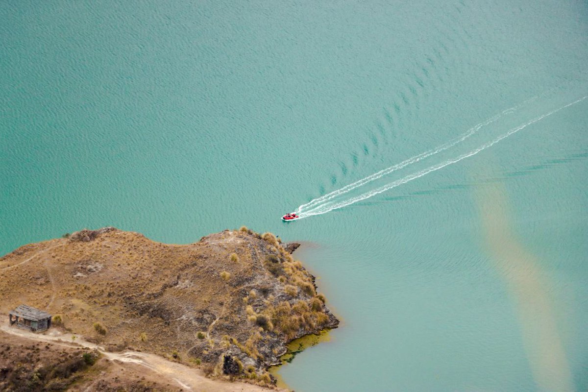 El turquesa más bonito que vi este año. 🌋