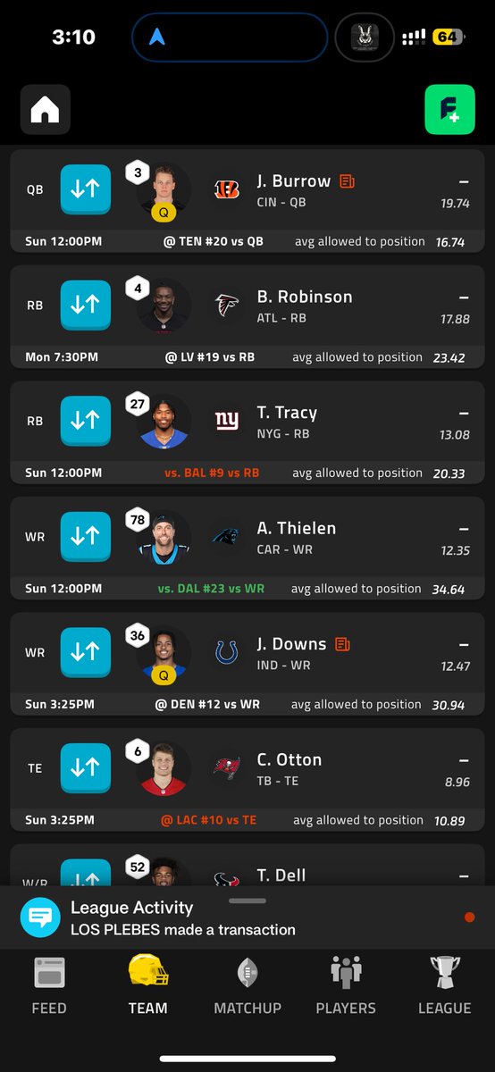 HECTORDAVALOS27's tweet photo. @NFLFantasy https://t.co/9t0elGivnI