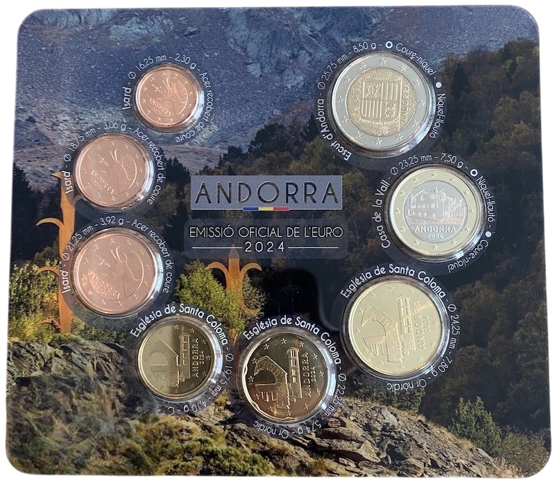 EUROCOLLEZIONE's tweet image. #ANDORRA 🇦🇩 Set Divisionale 8 monete FDC
eurocollezione.altervista.org/_ANDORRA_/_Ser…
- Tiratura 7.000
- Emissione #9dicembre
@GovernAndorra