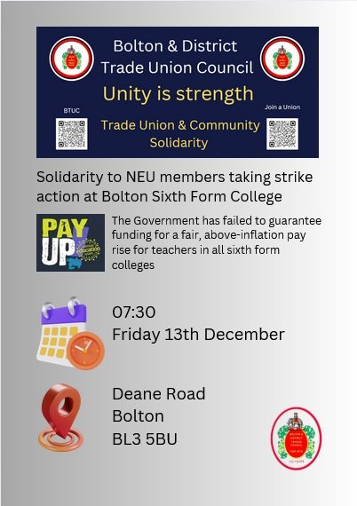@BoltonTUC (@boltontuc1) on Twitter photo 