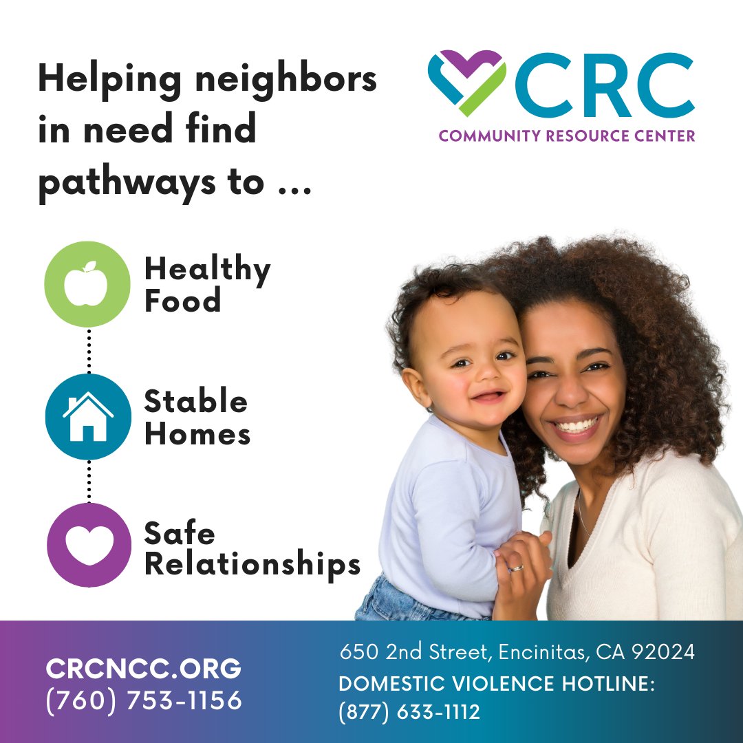 Need a helping hand? Community Resource Center is here for you. From a nutritious meal to a safe place to sleep, to steps toward healing, our diverse services help over 7,200 people annually. For more information, visit CRCNCC.org/Get-Help.