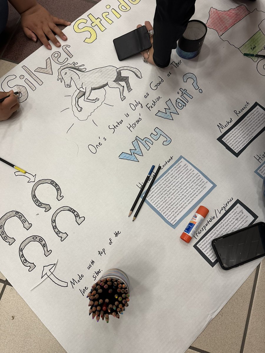 Eric Scholle (@jollyscholle) on Twitter photo AP World History students at <a href="/DawsonHighSchl/">Dawson Eagles</a> finished their Columbian Exchange Business projects today. Each student developed a business idea based around a commodity from the years 1450-1750. Tomorrow, each kid will get $100 Dawson Bucks and choose which projects to invest in. AP World History students at <a href="/DawsonHighSchl/">Dawson Eagles</a> finished their Columbian Exchange Business projects today. Each student developed a business idea based around a commodity from the years 1450-1750. Tomorrow, each kid will get $100 Dawson Bucks and choose which projects to invest in.