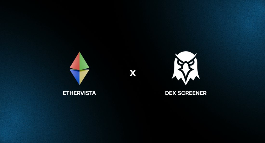 ⚡ We're thrilled to announce our collaboration with <a href="/dexscreener/">DEX Screener</a>  to streamline token whitelisting on EthervistaDEX and Etherfun!

Here’s how it works:
💡Once a launched/bonded token pays for DexScreener's listing service, it will be automatically whitelisted on EthervistaDEX