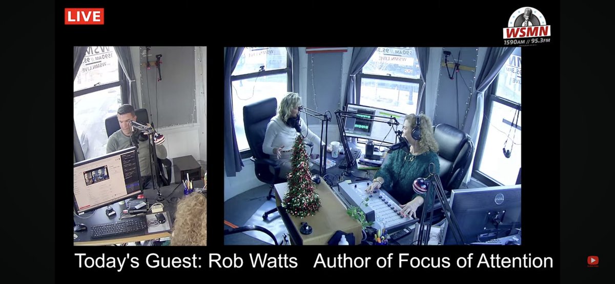 I appeared on #LisaandRobynOnTheMic in Nashua, NH this morning. Here’s the YouTube stream of the 2 hour interview. We had a lot of fun talking books and other stuff! #AuthorsOfTwitter  youtube.com/live/H99orN7nT…