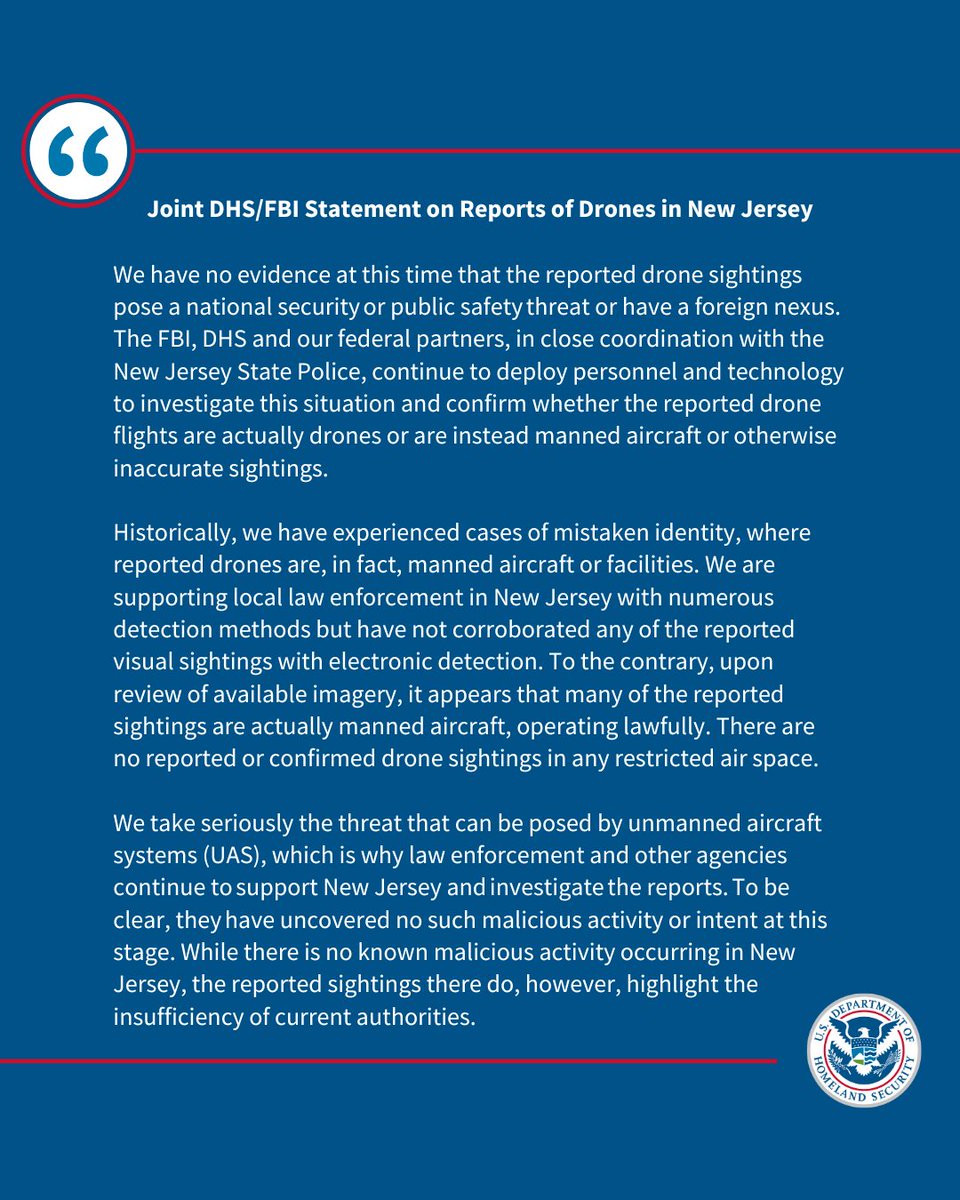Homeland Security tweet media