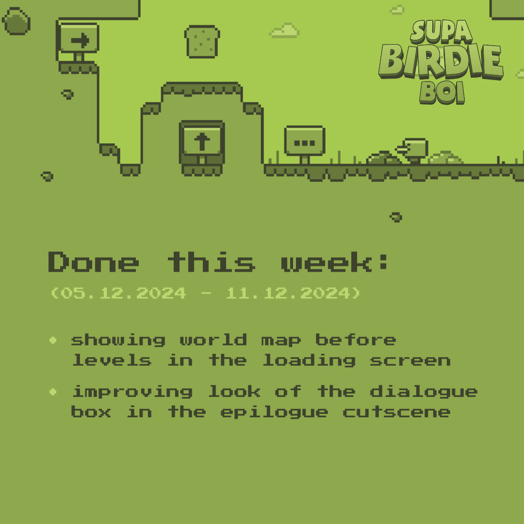 SupaBirdieBoi's tweet photo. Who said that you can't have world map in non-open-world games? 🤔 Certainly not us. One needs to know where one stands! #DoneThisWeek

#SupaBirdieBoi #GameDev #IndieDev #gameboy #pixelgame https://t.co/wrrPHDpCsV