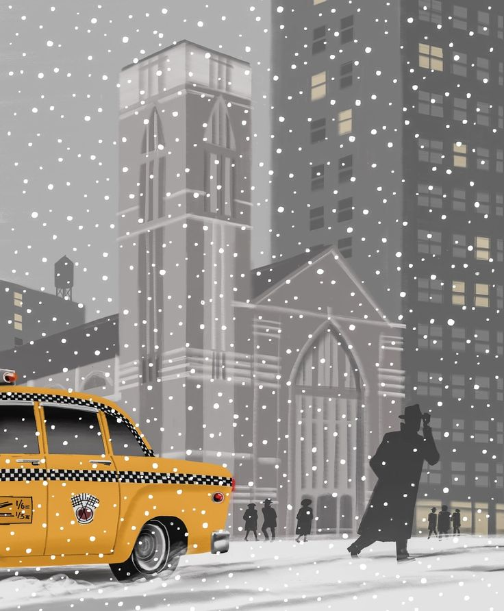 marysia_cc's tweet photo. Jorge Colombo illustration for
“Snowing in Greenwich Village,” by John Updike https://t.co/bzpKZSDtzF