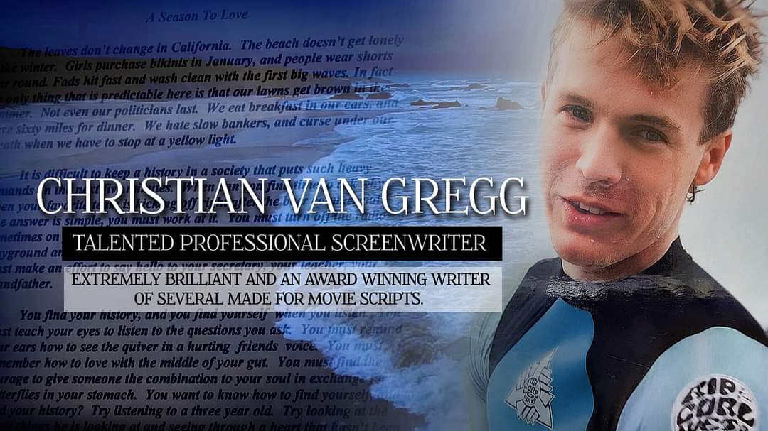 ArteEnchanted's tweet photo. On this day, years ago, a poet, writer and screenwriter with a sensitive and precious soul and a heart of gold came into the world. 
Happy Birthday 
Christian Van Gregg 💛 
Always loved. 

🎥 https://t.co/P36flvPO3H https://t.co/fLcWzWZ7xL