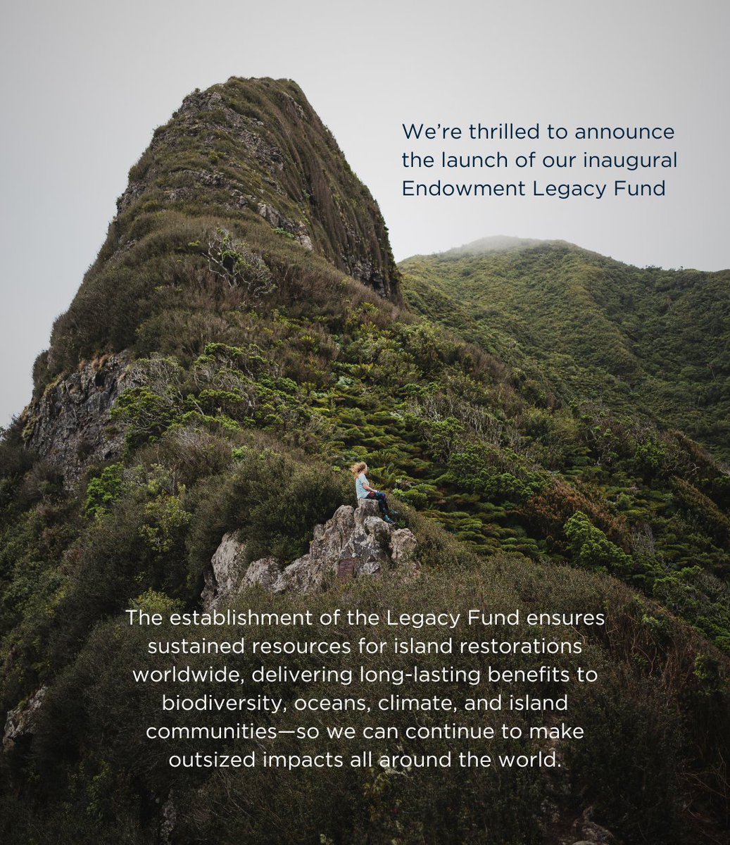 IslandConserv's tweet photo. If you choose to make an gift to the fund, your gift will be matched dollar for dollar in 2024 and 2025 until we’ve reached a full match for a $500,000 challenge grant from one of our generous donors!

Donate here: https://t.co/mQzFNSC7lj https://t.co/5IDs2r48nR