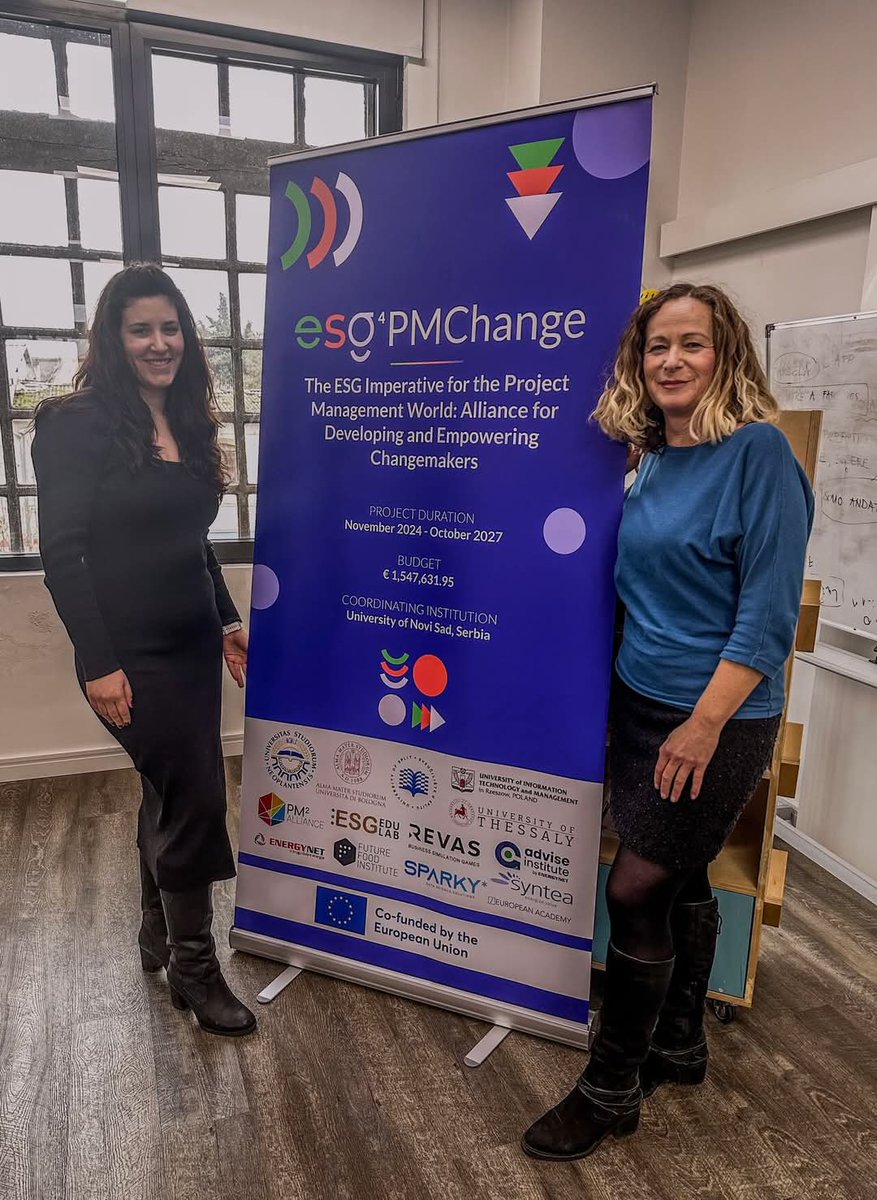 Sparky* and the Faculty of Economics, Business and Tourism Split are proud to represent Croatia in the ESG4PMChange EU-funded project! 

This initiative integrates ESG principles into project management education to meet the growing demand for sustainable skills in the workforce.