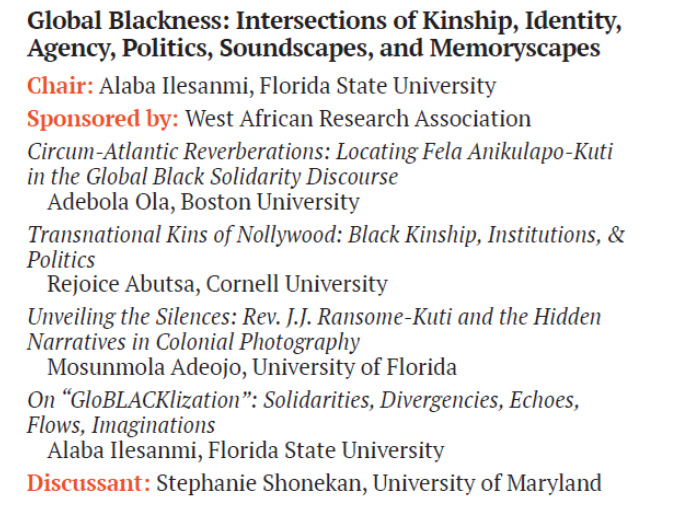 The BMRC is enjoying itself and learning so much at the African Studies Association Annual Meeting  taking place here in Chicago!  africanstudies.org

Amazing panel on Global Blackness just wrapped up.