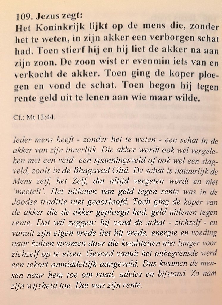 PatrickvHoof's tweet photo. Frequente verwijzingen in de toelichtingen naar Oosterse teksten;
Jezus werd elders opgeleid en wordt ook gekend als Sananda, z'n andere naam https://t.co/yOjwvyPRN4