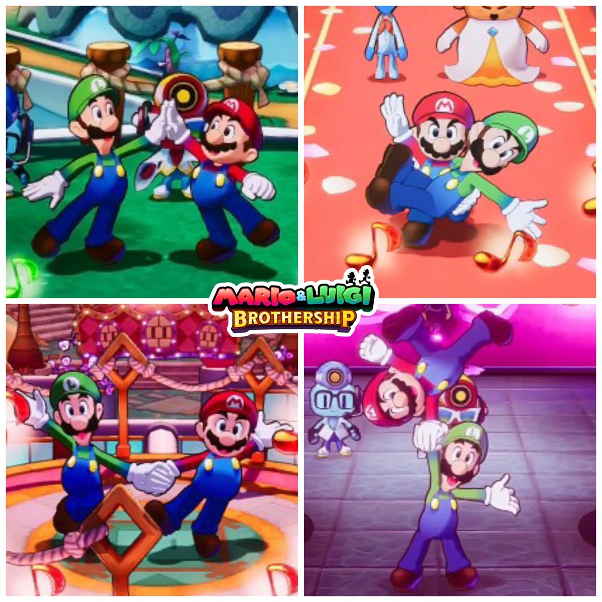 AcpLrp310's tweet photo. 🔴🟢All of Mario & Luigi's Finished Dance Poses
in Brothership🪩✨️
#Mario #Luigi #DancePoses
#MarioandLuigiBrothership #MarioandLuigi #NintendoSwitch
#Nintendo #Comparison #Edit https://t.co/YD7zrVik9Y