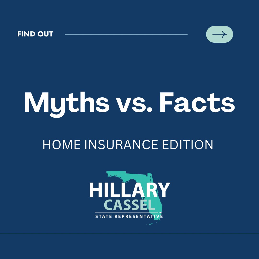 RepCassel's tweet image. Home insurance can be confusing, but knowing the facts is key. From storm damage to claim denials, understanding your coverage can save time, money, & stress. Let’s bust some common myths & stay prepared together. #InsuranceTips #StayInformed #HomeInsurance