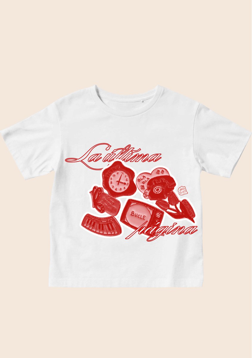 juanaotera's tweet photo. MERCH CONCEPTUAL - BUCLE Y LA ÚLTIMA PÁGINA 💌
@chiaraoliver https://t.co/oCfuBhIJov
