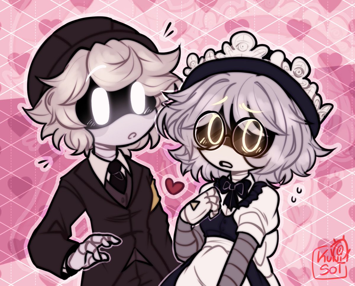 Kuni_Sol's tweet photo. Smol Envy <3
 
#Murderdrones #MurderdronesN #MurderdronesV #MurderdronesFanart #MDN #MD #MDV #SerialDesignationN #SerialDesignationV #MurderdronesFanart #MDfanart #Envy #EnvyShipping #NxV #VxN #MDEnvy #ButlerN #MaidV // #KuniSolArt https://t.co/I4noJK2NN9