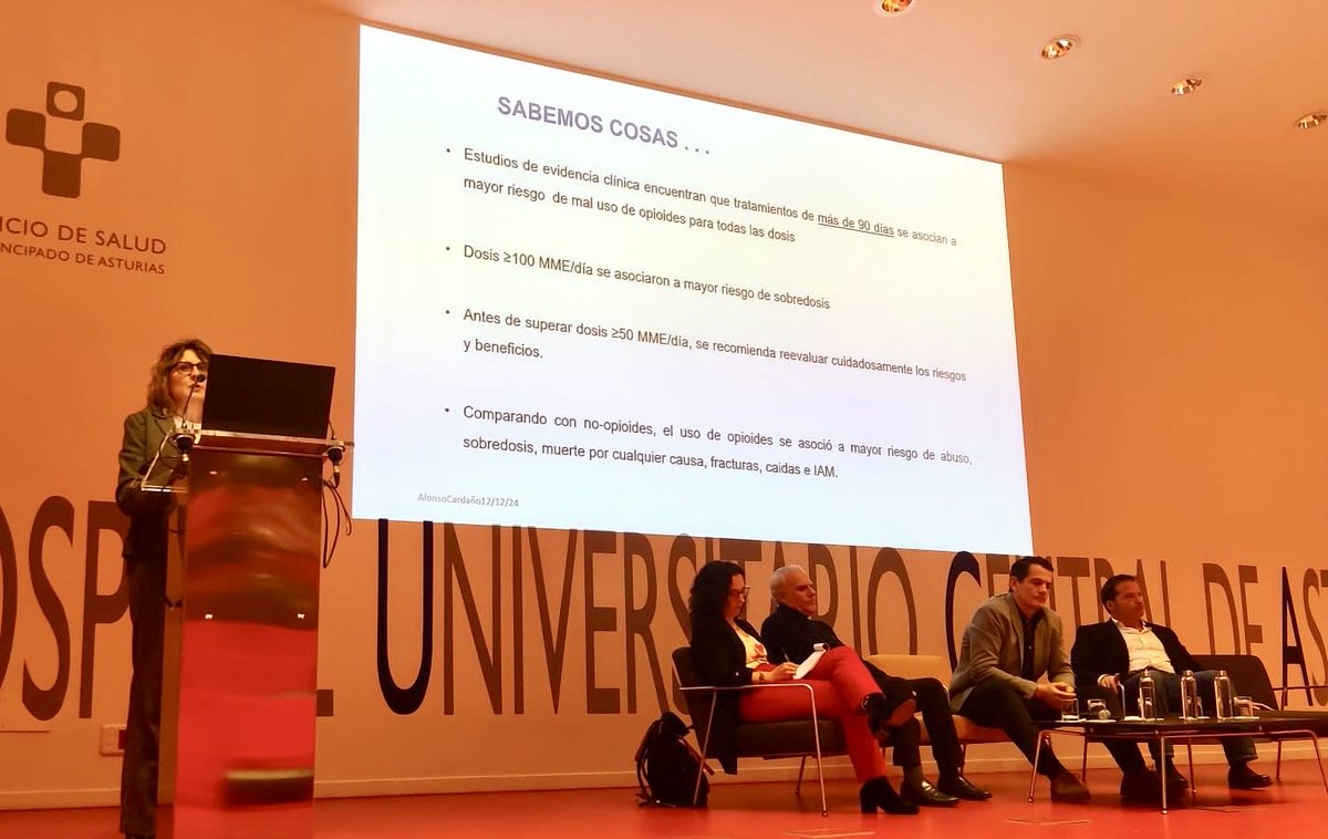 Qué interesante dialogar sobre opioides en DCNO con farmacéuticos Consejería de Salud. Principado de Asturias #dolor #opioides