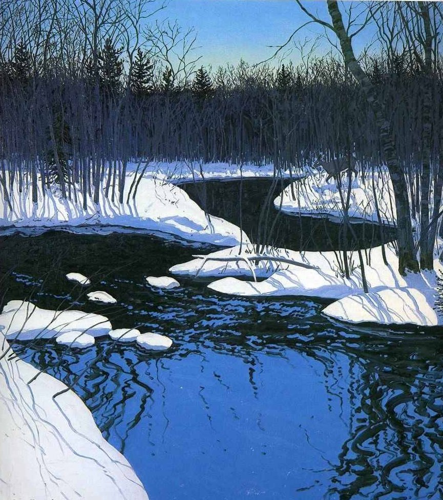 marysia_cc's tweet photo. Neil Welliver（American, 1929-2005）
Unyarded Deer, 1981 https://t.co/YLkryjRUna