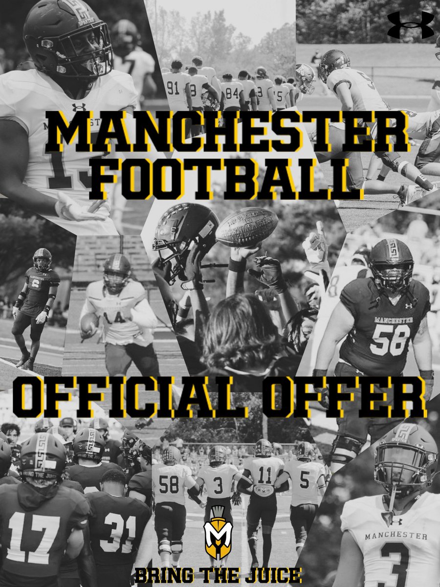 OFFICAL OFFER💛🖤 So thankful for the people who have gotten me to where I am today #manchesterfb <a href="/coach_schreib/">Coach Schreiber</a> <a href="/guzbomb/">Guz</a> #bringthejuice