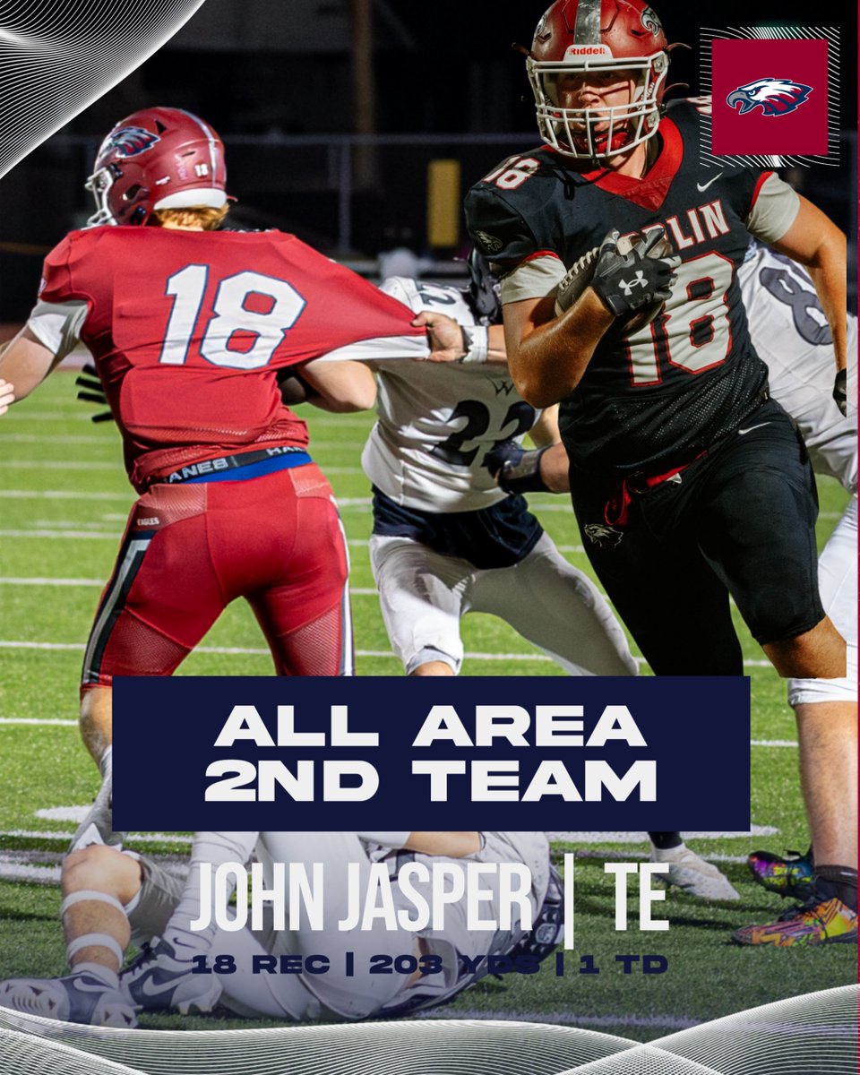 Joplin Football (@joplinfootball) on Twitter photo All-Area Backfield Awards special shout out to <a href="/TorynJones21/">Toryn Jones</a> for receiving unanimoous votes!
#ThePriceToPay #RTS #GoEagles🦅 All-Area Backfield Awards special shout out to <a href="/TorynJones21/">Toryn Jones</a> for receiving unanimoous votes!
#ThePriceToPay #RTS #GoEagles🦅