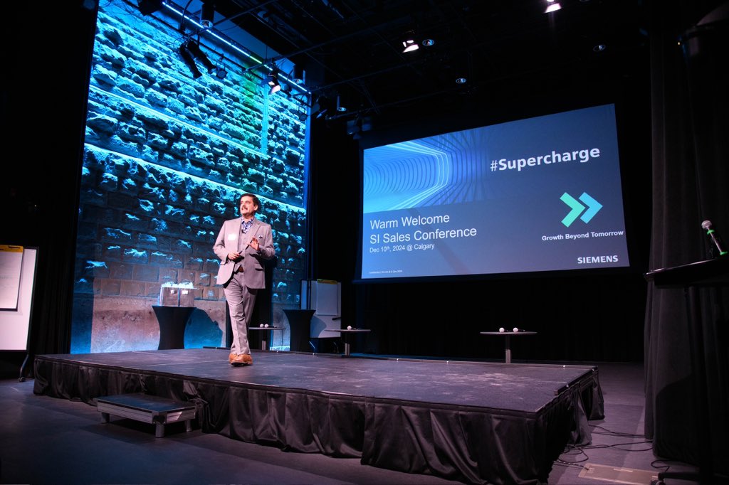 mzaheer81's tweet photo. Earlier this week, we did our @Siemens Smart Infrastructure western region sales conference in Calgary.

With ~60 colleagues incl. a few customers and partners, we #Supercharged our future growth plans. https://t.co/lcF4mWOoVK