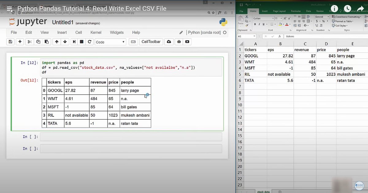 ankan_mondal62's tweet photo. "Day 7 of 100! 🔢📊 Today was all about mastering data handling—I explored NumPy array dimensions and reshaping, and learned how to read and write CSV files with Pandas. Loving the power of these libraries! 🚀💻 #100DaysOfCode  #NumPy #Pandas #KeepLearning #learningneverstop" https://t.co/i0vPdiNyow