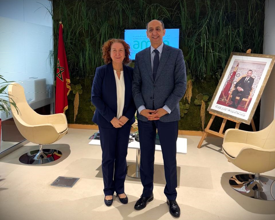 PNUD Maroc (@pnudmaroc) on Twitter photo 🌿💡 Dialogue constructif entre Mme <a href="/IlariaCarnev/">Ilaria Carnevali</a> RR du #PNUDMaroc, et M. Mohamed Benyahia DG de l’<a href="/AMEEOFFICIEL/">Agence Marocaine pour l'Efficacité Énergétique</a> sur le financement et le renforcement des capacités pour l’efficacité énergétique. Une étape clé pour une transition énergétique juste et inclusive.🇲🇦⚡ #Partenariats 🌿💡 Dialogue constructif entre Mme <a href="/IlariaCarnev/">Ilaria Carnevali</a> RR du #PNUDMaroc, et M. Mohamed Benyahia DG de l’<a href="/AMEEOFFICIEL/">Agence Marocaine pour l'Efficacité Énergétique</a> sur le financement et le renforcement des capacités pour l’efficacité énergétique. Une étape clé pour une transition énergétique juste et inclusive.🇲🇦⚡ #Partenariats