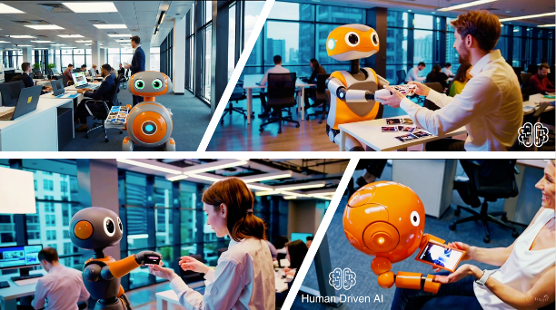 #OpenAI's #Sora is incredible! I've made amazing videos of robots sharing videos with marketers illustrating how AI helps with content creation. (stills below) More to come next week as I test different prompts. Ya'll, this tech is changing everything.

#AI #AIvideo #marketing
