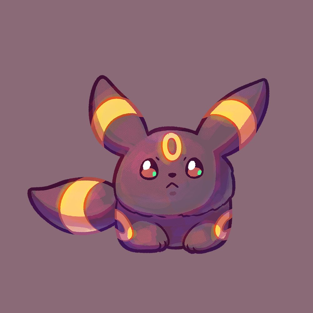 thispurplecat's tweet photo. #Art, #Artist, #Artwork, #ArtoftheDay, #Illustration, #Painting, #Drawing, #DigitalArt,, #InstaArt, #pokemon, #fanart, #stickers, #emotes, #commissions, #umbreon https://t.co/Rx3Y4771xI