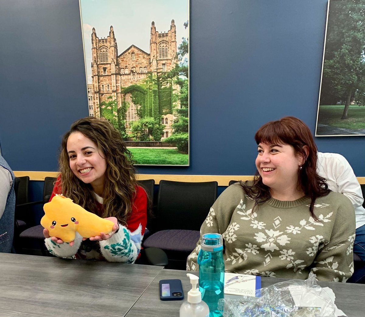 LyssiotisLab's tweet photo. Another year gone by, another round or ridiculous white elephant successes! 🐘🎄@UMPhysiology, @UMRogelCancer, @UMICHpancreas https://t.co/ou2zSALYoD