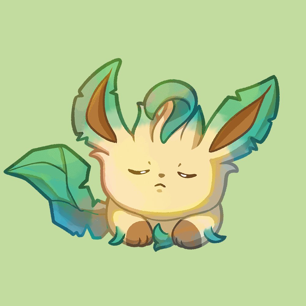 thispurplecat's tweet photo. #Art, #Artist, #Artwork, #ArtoftheDay, #Illustration, #Painting, #Drawing, #DigitalArt,, #InstaArt, #pokemon, #fanart, #stickers, #emotes, #commissions, #leafeon https://t.co/qNNJjGqH1b