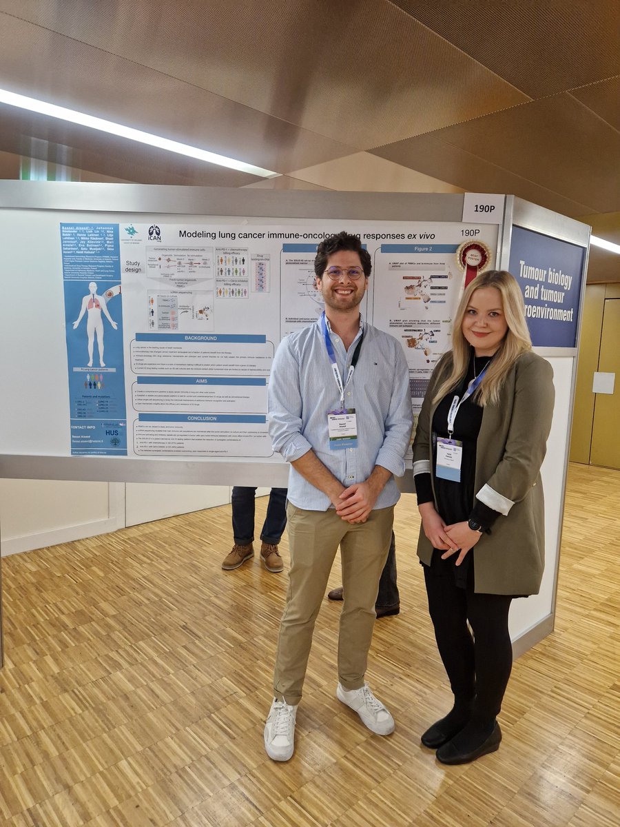 Heidi Haikala (@science_yall) on Twitter photo And the best poster price goes to... 🥳 Time to celebrate with some fondue! <a href="/myESMO/">ESMO - Eur. Oncology</a> #ESMOimmuno24 #immunooncology And the best poster price goes to... 🥳 Time to celebrate with some fondue! <a href="/myESMO/">ESMO - Eur. Oncology</a> #ESMOimmuno24 #immunooncology