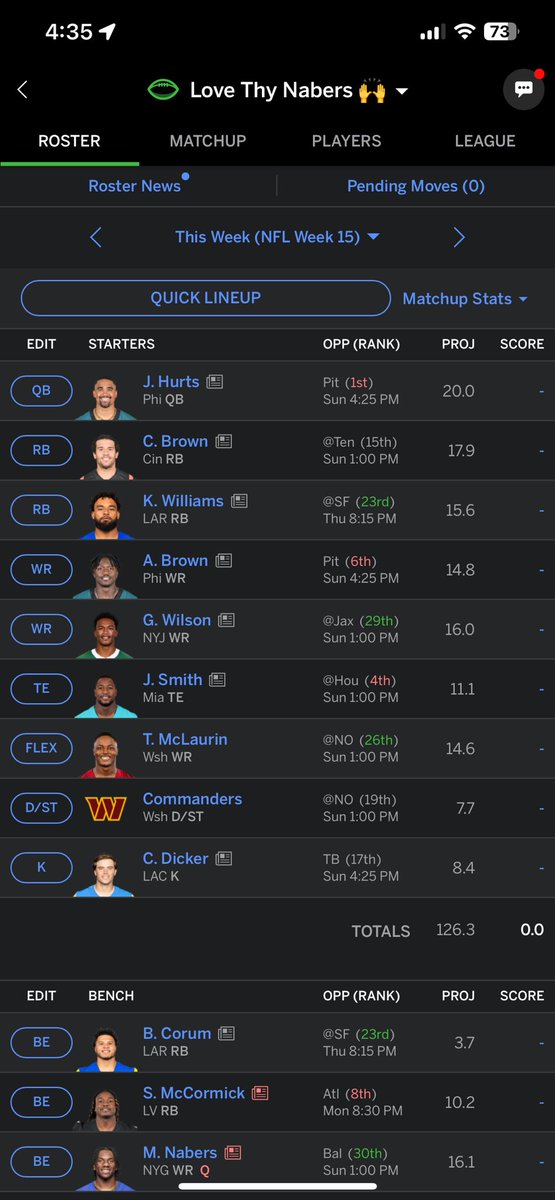 Davinadkins's tweet photo. @NFLFantasy What do you think? https://t.co/jYKakXB5Uh