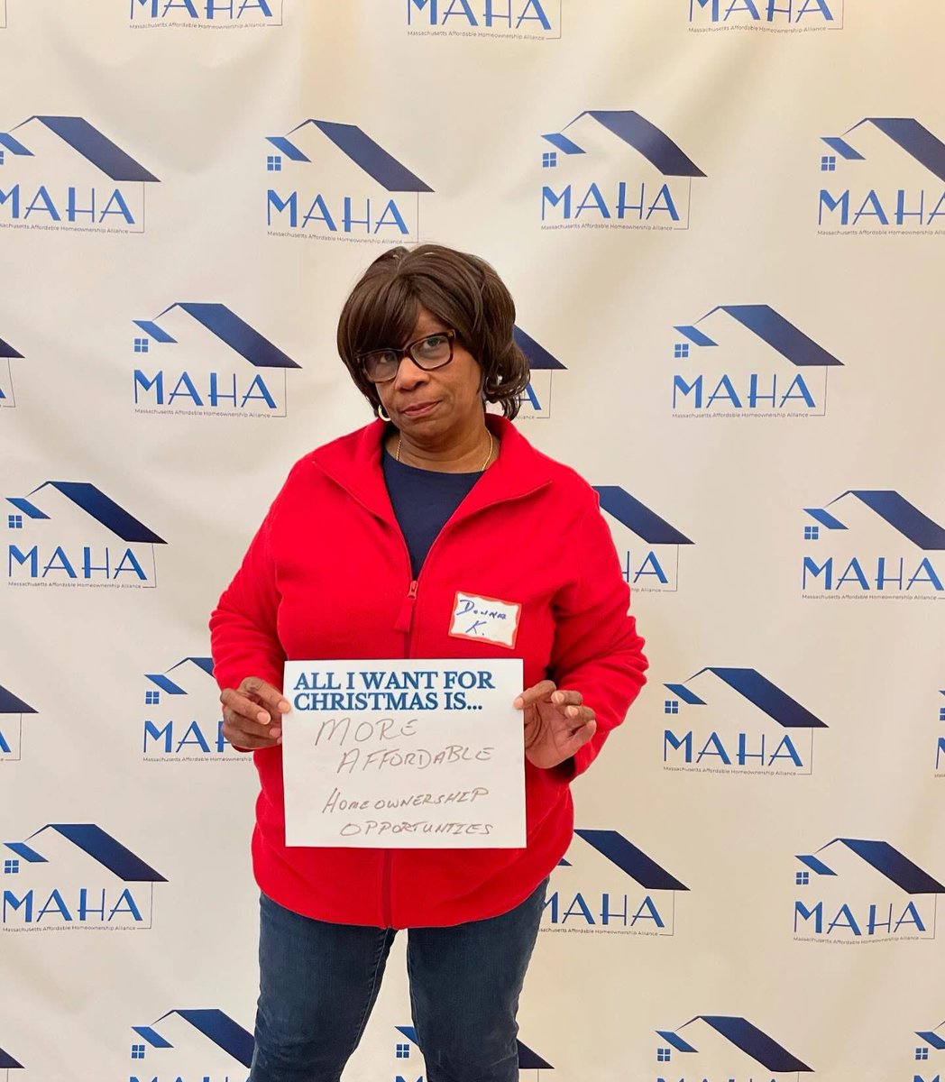 mahahome's tweet image. All MAHA wants for Christmas is…affordable and sustainable homeownership! 🏠🎄 

Our MAHA members shared their homeownership wishes at our last Organizing meeting of the year 💙

#communityorganizing #affordablehomeownership #firstgenhome #boston #Massachusetts