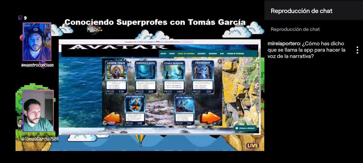 Increíble lo que hemos aprendido hoy con <a href="/TomasGarcia7684/">Tomás García</a> , lo tenéis en diferido ya en: twitch.tv/maestroconclas…