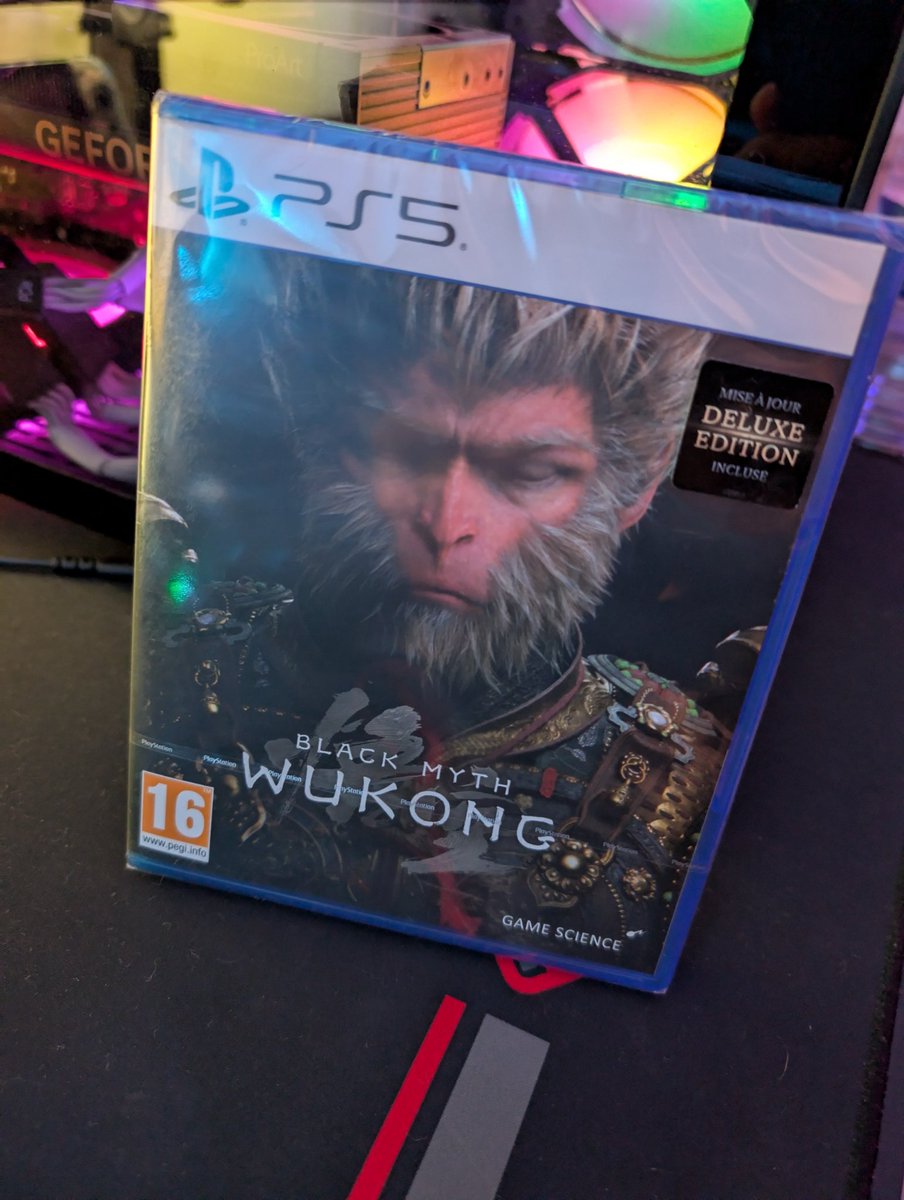 SupaMich's tweet photo. Finalement ;) #physicalmedia  #BlackMythWukong https://t.co/din5GpeL6i