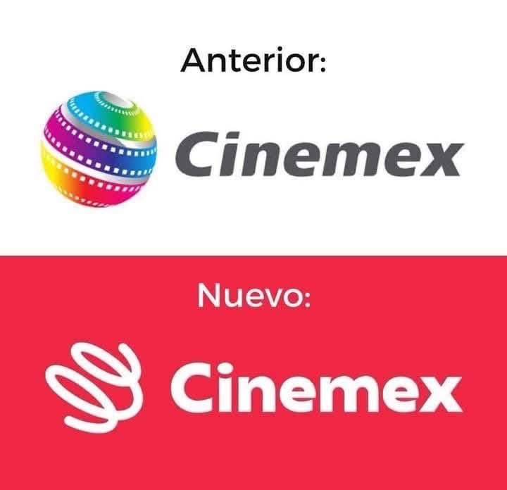 LoginMkt's tweet photo. Obra de arte o un minimalismo exagerado y sin sentido? 🤔 Que opinan del nuevo logo de Cinemex? https://t.co/DGu7nbHfwp