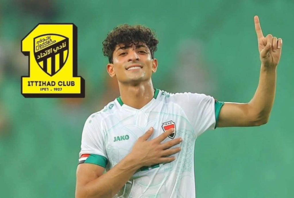 🚨🚨🚨🚨🚨🚨 

على ذمة برنامج تايم سبورت لاعب منتخبنا الوطني علي جاسم ينتقل الى نادي الاتحاد السعودي
