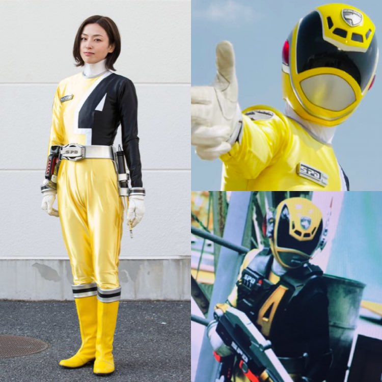 本日誕生日続いて2人目は特捜戦隊デカレンジャー、デカイエロー