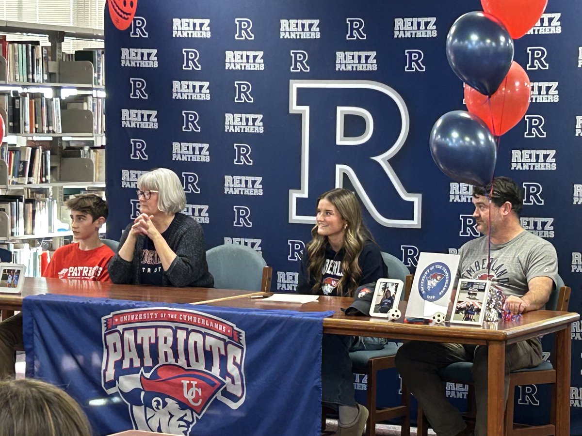 Chloe Landry of Reitz signed to play soccer at University of the Cumberlands. Had 12 goals and 7 assists as a junior - missed this past season with a knee injury.