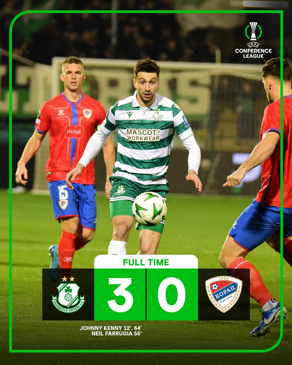 Another European win! ☘️

#RoversInEurope