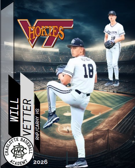 CBA BASEBALL ORGANIZATION (@cltbsblacademy) on Twitter photo <a href="/HokiesBaseball/">Virginia Tech Baseball</a> landed a top arm in <a href="/WillVetter_4/">Will Vetter</a> - Will possesses top of the class spin rates with a wipeout slider 🔥 <a href="/cltbsblacademy/">CBA BASEBALL ORGANIZATION</a> <a href="/HokiesBaseball/">Virginia Tech Baseball</a> landed a top arm in <a href="/WillVetter_4/">Will Vetter</a> - Will possesses top of the class spin rates with a wipeout slider 🔥 <a href="/cltbsblacademy/">CBA BASEBALL ORGANIZATION</a>