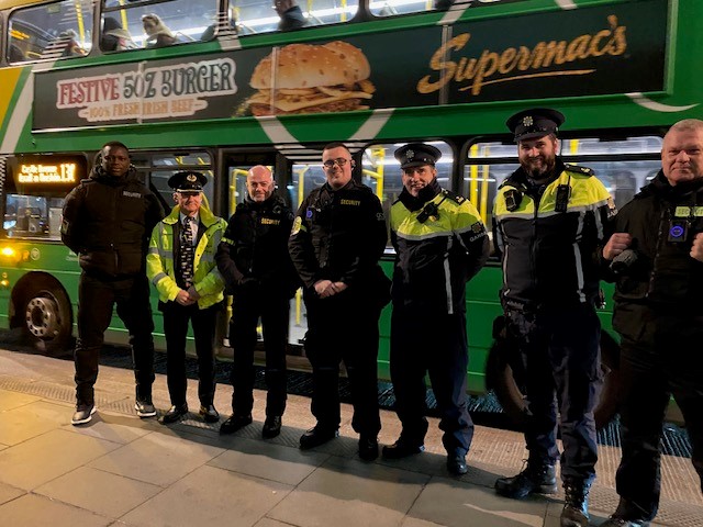 Tonight, we're teaming up with An Garda Síochána for another 'Night of Action' on <a href="/dublinbusnews/">dublinbusnews</a>, working together to combat anti-social behaviour. Their presence offers peace of mind to both our passengers &amp; employees. A big thank you to <a href="/gardainfo/">Garda Info</a> for their continued support.