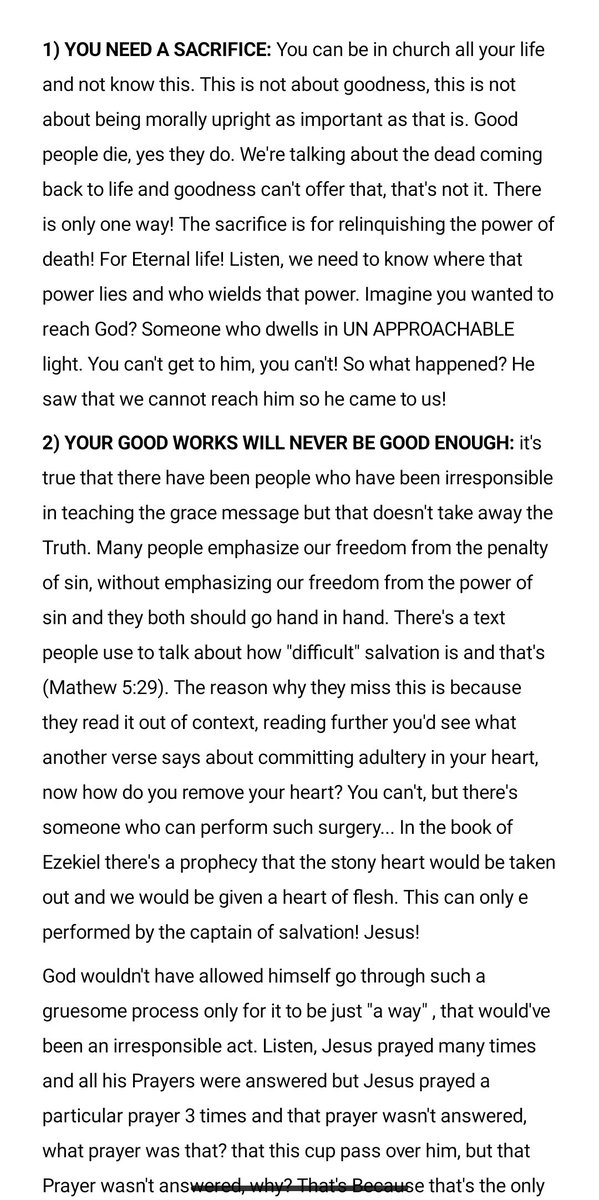 IfeanyiChimezi9's tweet photo. METAMORPHOSIS DAY 1 (Evening session) SERMON NOTES

#Metamorphosis https://t.co/6R1Jcw1ndD