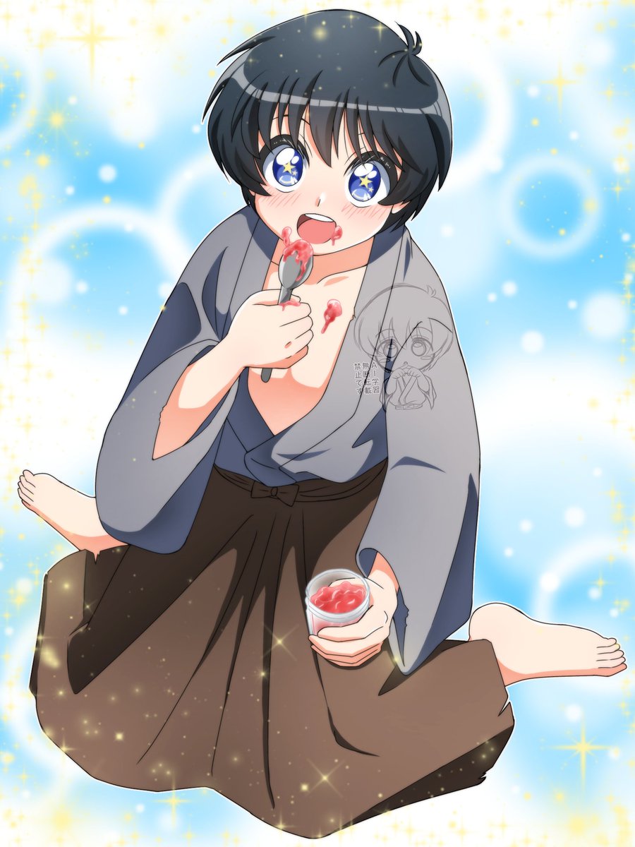 おはようさん、今日から仕事だぜ…!
初めてジャムを食べて目を輝かせるショタ宗見て頑張ろう💪
これ4月ぐらいに健全垢で描いた絵だけど、この頃から開いた胸元への拘りが伺えて笑う😂 